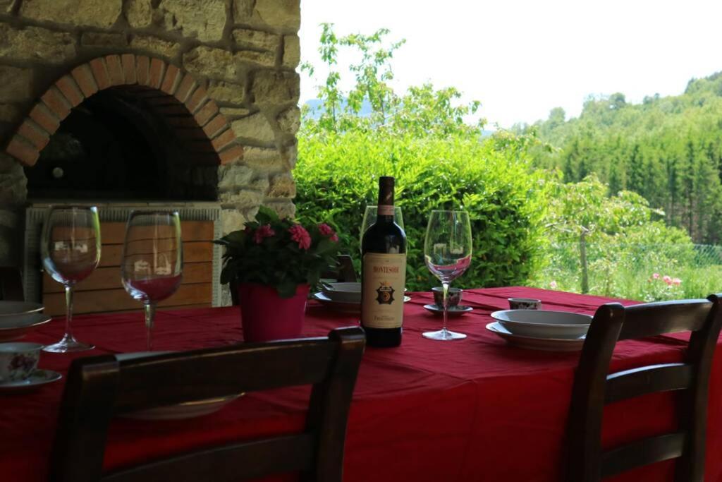 La Sala Vecchia - Lovely Tuscan Holiday House Badia Prataglia, Casentino Valley Chiusi della Verna Eksteriør billede