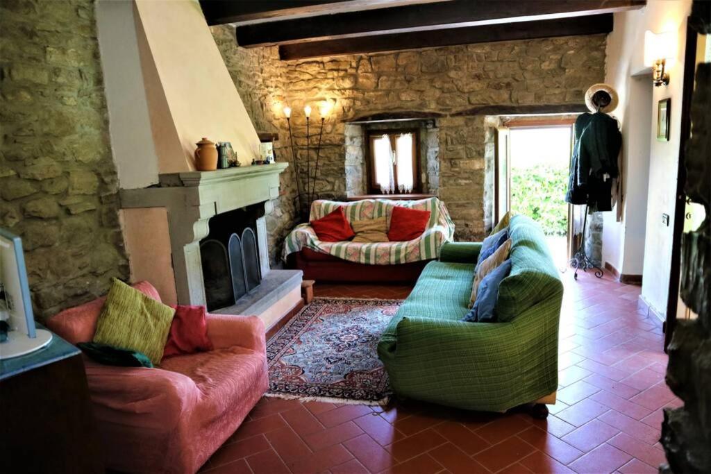 La Sala Vecchia - Lovely Tuscan Holiday House Badia Prataglia, Casentino Valley Chiusi della Verna Eksteriør billede