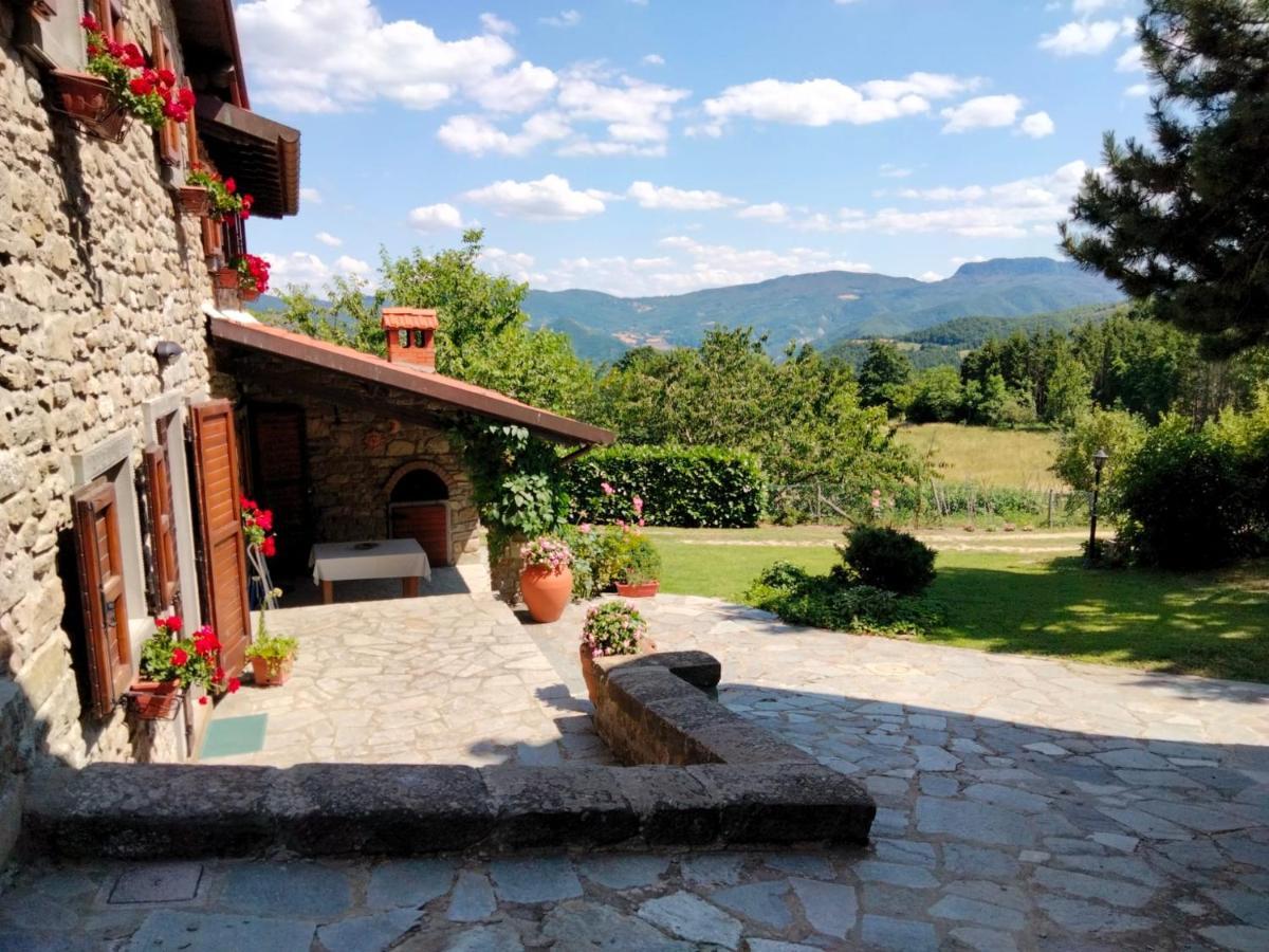 La Sala Vecchia - Lovely Tuscan Holiday House Badia Prataglia, Casentino Valley Chiusi della Verna Eksteriør billede