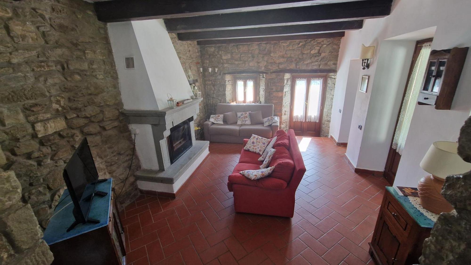 La Sala Vecchia - Lovely Tuscan Holiday House Badia Prataglia, Casentino Valley Chiusi della Verna Eksteriør billede